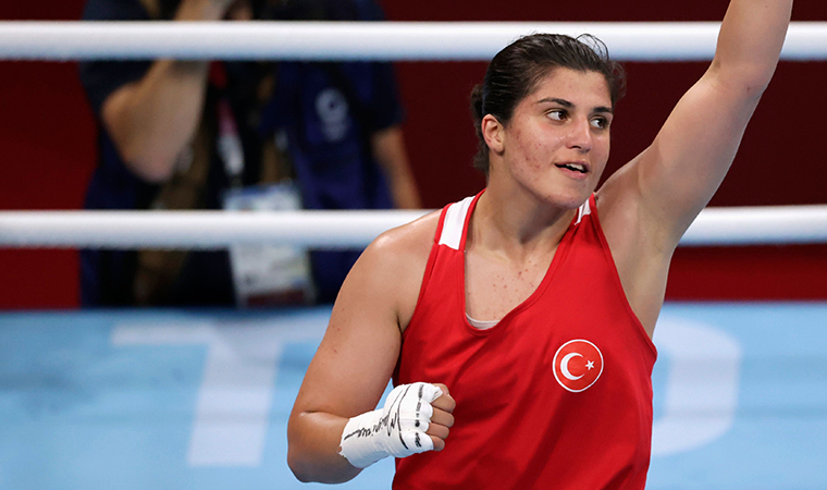 TOKYO 2020 | Finale yükseldi, 'yangını çıkaranlara' mesaj yolladı