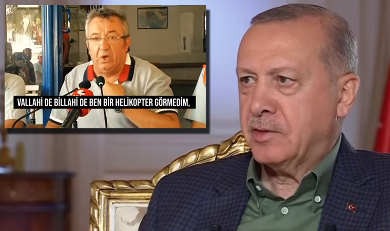 Erdoğan'dan Engin Altay'a canlı yayında hakaret