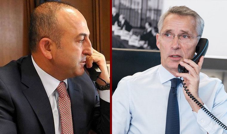 Bakan Çavuşoğlu, NATO Genel Sekreteri Stoltenberg ile görüştü