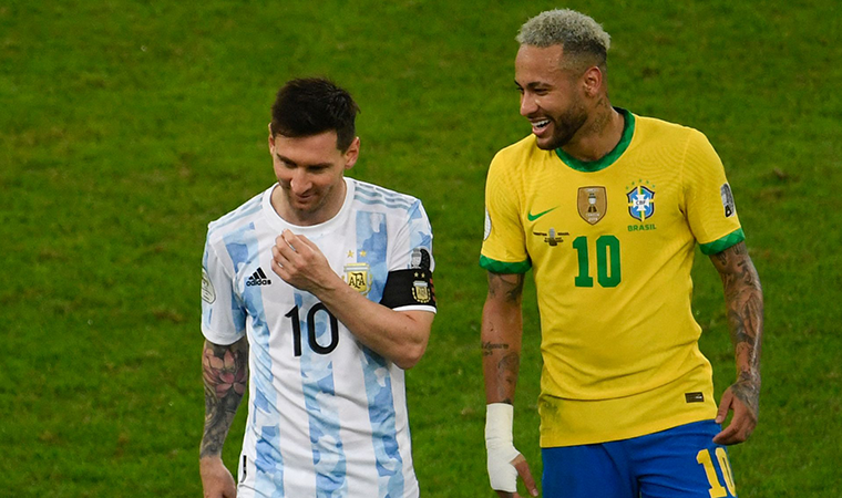 Neymar'dan kafa karıştıran Messi paylaşımı