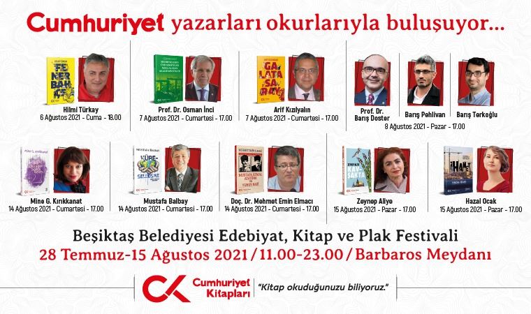 Cumhuriyet yazarları okuyucuyla buluşuyor!