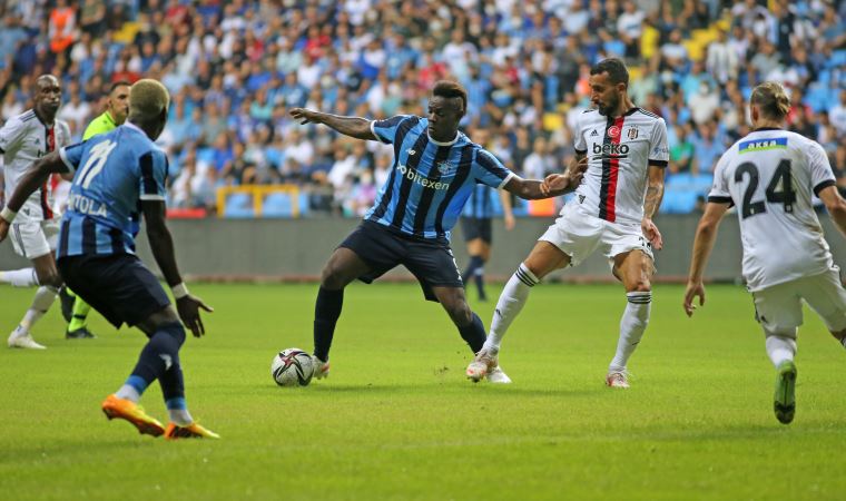 Adana Demirspor ve Beşiktaş 1-1 berabere kaldı