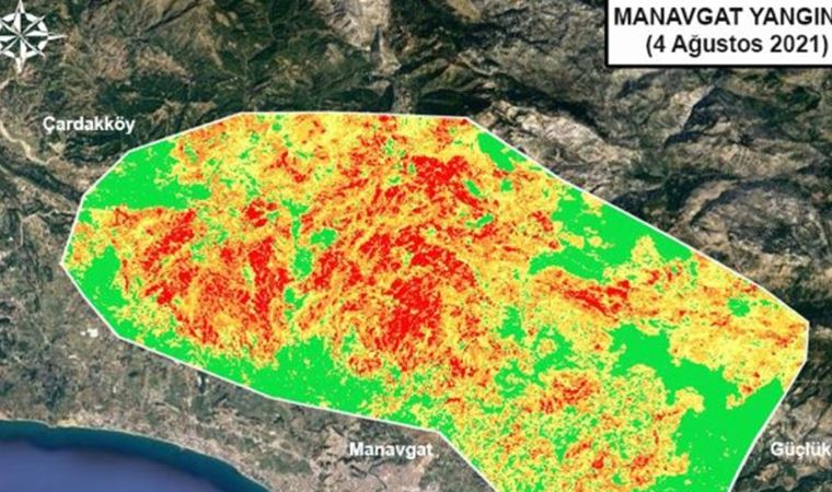 Gebze Teknik Üniversitesi, orman yangınlarının etkili olduğu alanları haritalandırdı