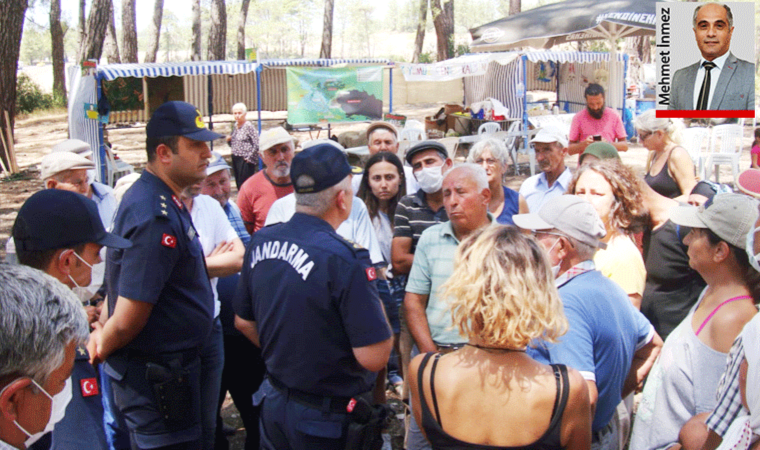 İkizköy’de 'ormanı terk edin' baskısı