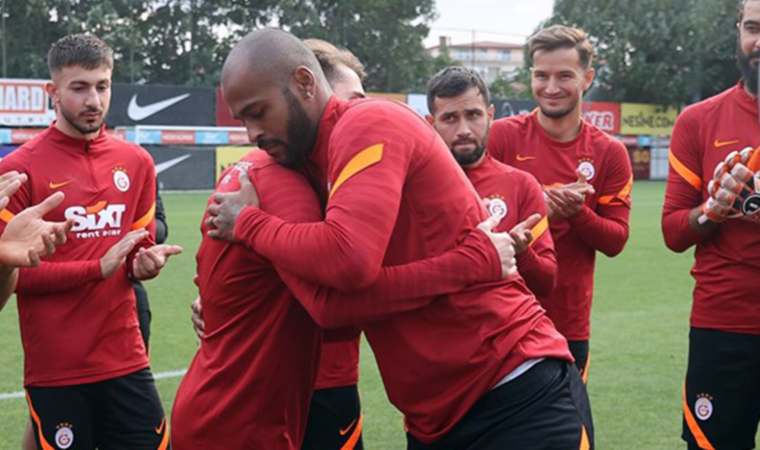 Galatasaray'da Kerem ve Marcao barıştı