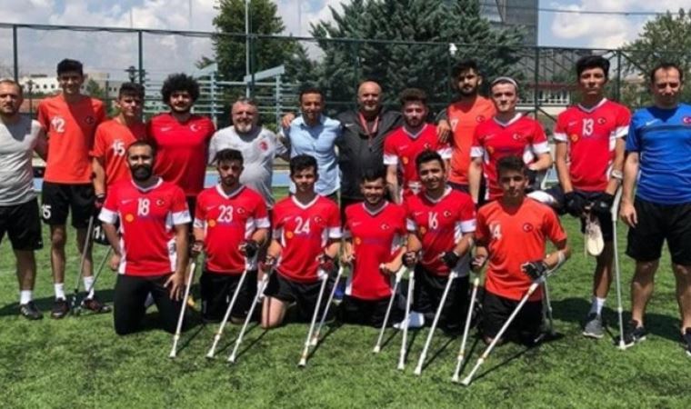 Ampute Milli Futbol Takımı, Avrupa Şampiyonası'ndaki ilk maçına çıkıyor