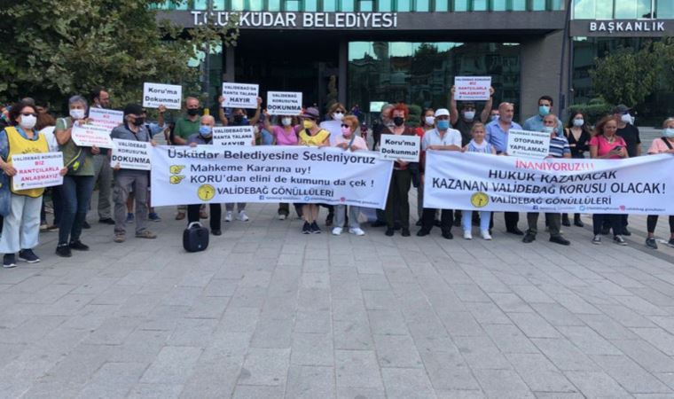 Validebağ Gönüllüleri Üsküdar Belediyesi’ne seslendi