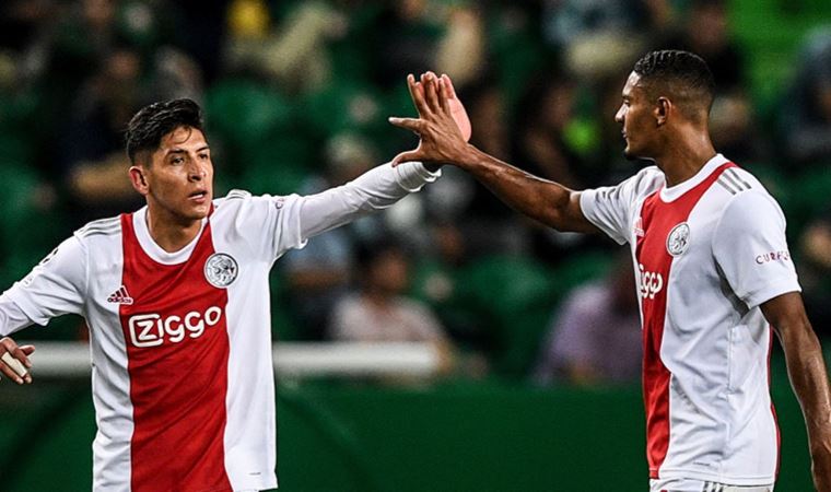 Şampiyonlar Ligi C Grubu'ndaki Sporting-Ajax maçında 6 gol oldu