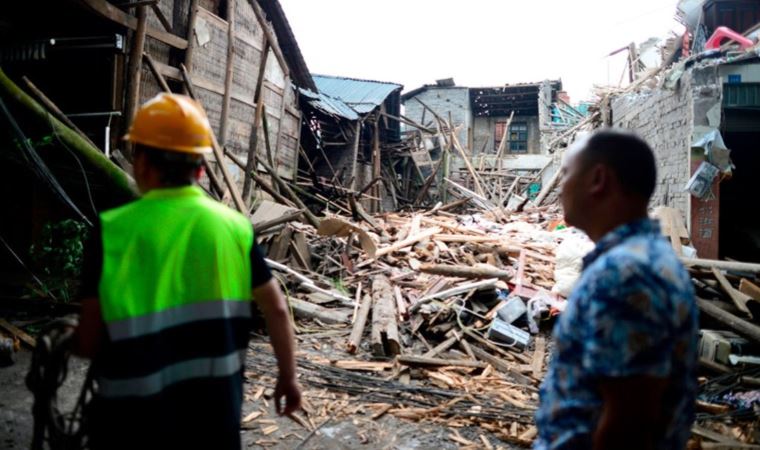 Çin’de 6 büyüklüğünde deprem: 3 ölü, 60 yaralı