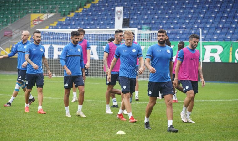 Rizespor, Adana Demirspor hazırlıklarını tamamladı