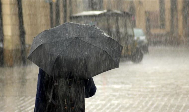 Meteoroloji'den sağanak yağış, yıldırım ve dolu uyarısı