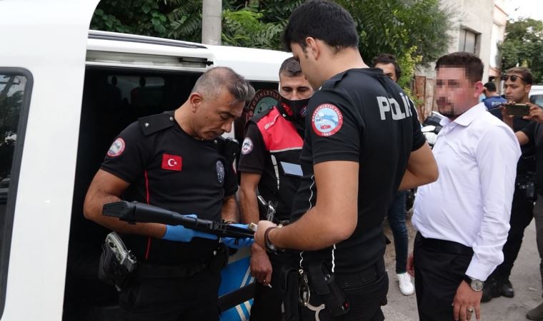 Antalya'da eşiyle tartışıp havaya ateş açan şahıs: 'Canımı sıkanları vuracağım'