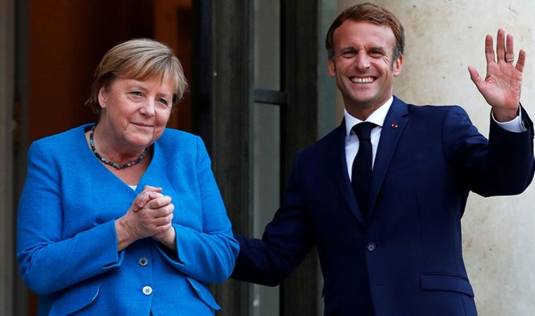 Merkel’den Macron'a veda ziyareti