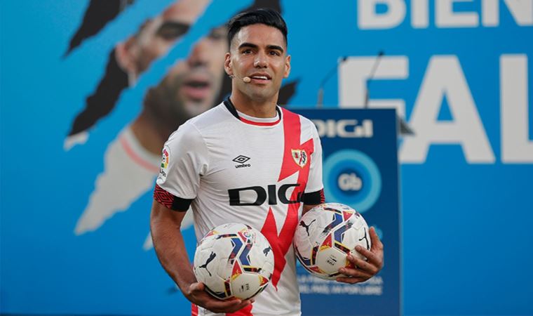 Falcao, yeni takımı Rayo Vallecano'daki ilk maçını golle taçlandırdı