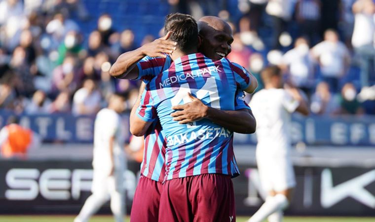 Trabzonspor'un golcüleri ligde 14 takıma bedel