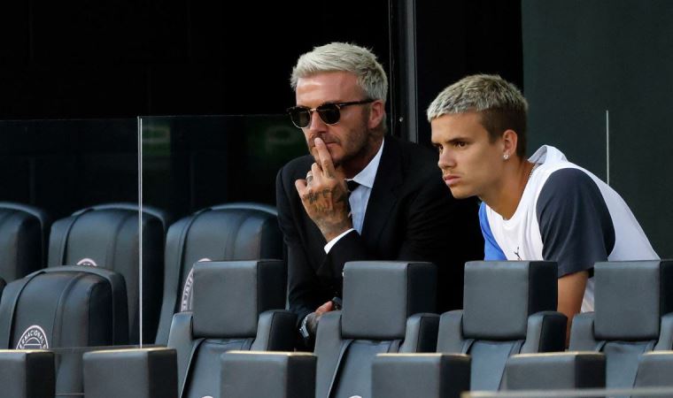 David Beckham'ın oğlu Romeo, ilk maçına çıktı