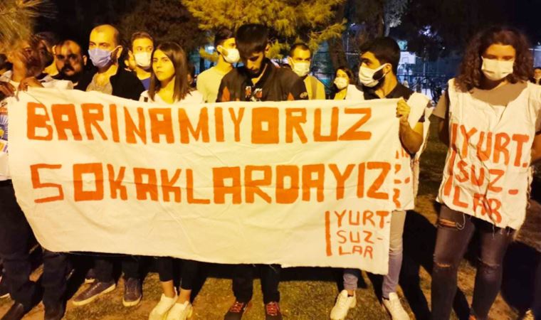 Öğrencilerden İzmir Valiliği'ne tepki: Birkaç otel açmak sözde çözüm