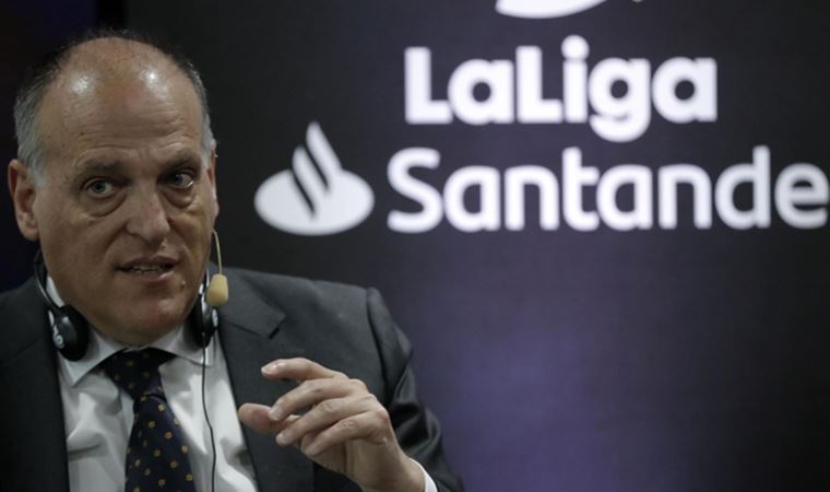 LaLiga Başkanı Javier Tebas'tan futbol sistemine eleştiri