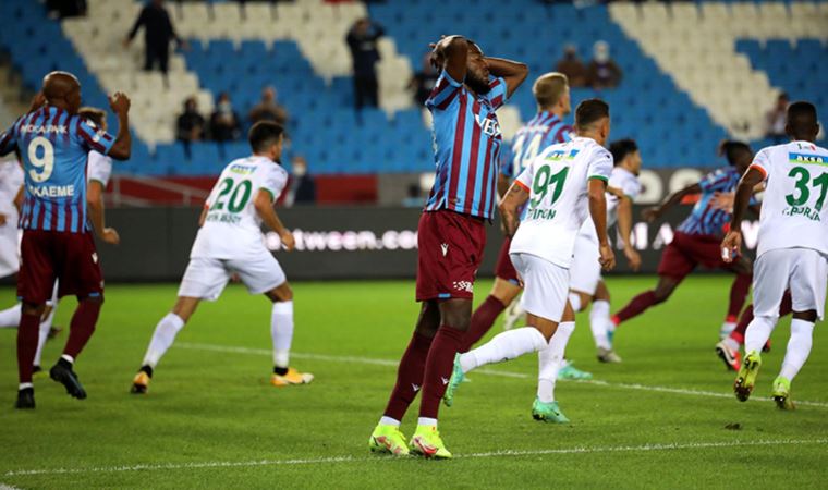 Trabzonspor evinde liderlik şansını geri tepti! | Trabzonspor 1-1 Alanyaspor