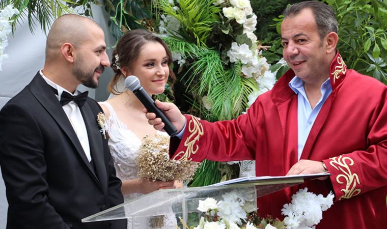 Tanju Özcan nikah kıyarken sığınmacıları hedef aldı: İpini koparan Türkiye'ye geliyor