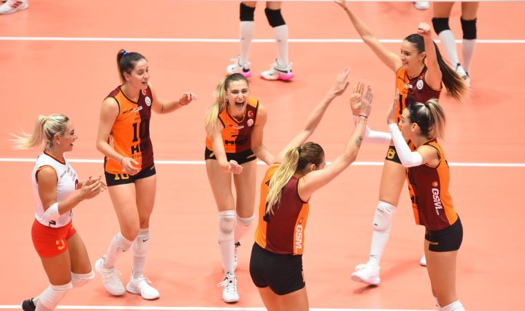 Voleybolda Galatasaray, Eczacıbaşı'nı devirdi