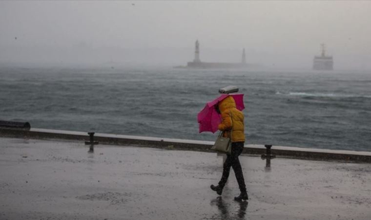 Meteoroloji'den Marmara bölgesi için fırtına uyarısı