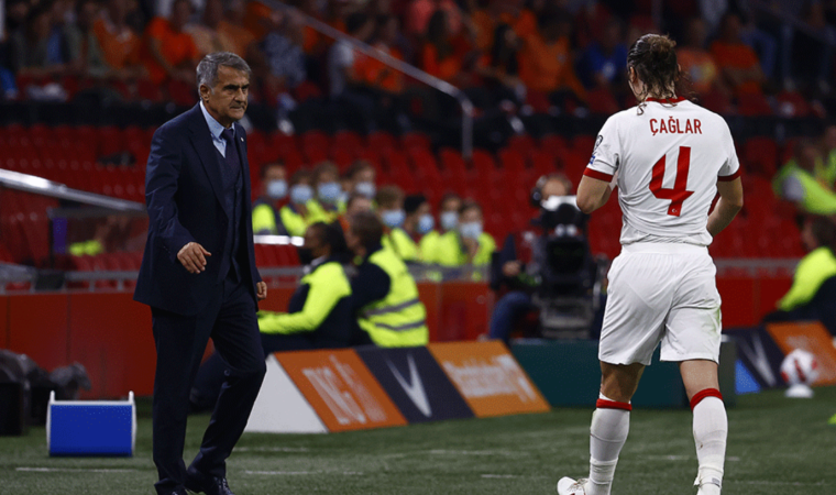 Milli futbolcu Çağlar Söyüncü'den kırmızı kart özrü