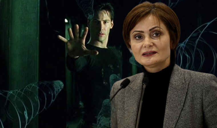 Canan Kaftancıoğlu'ndan Matrix filmi paylaşımı