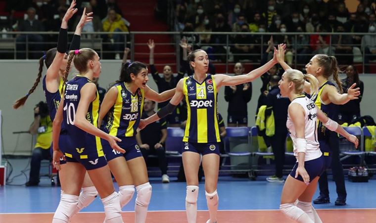 Fenerbahçe Opet CEV Şampiyonlar Ligi’nde 4’te 4 yaptı