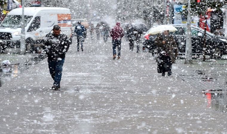 Meteoroloji'den yoğun kar yağışı uyarısı