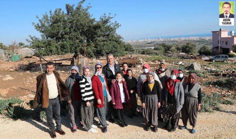 Yurttaşlar, Mersin'de orman vasfından çıkarılan arazi için tepki gösterdi