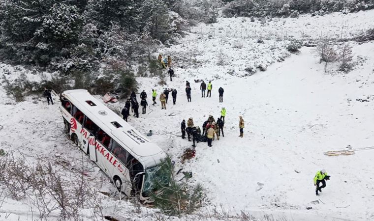 Şarampole yuvarlanan otobüsteki yolcu korku dolu anları anlattı: 'Çok hızlıydı'