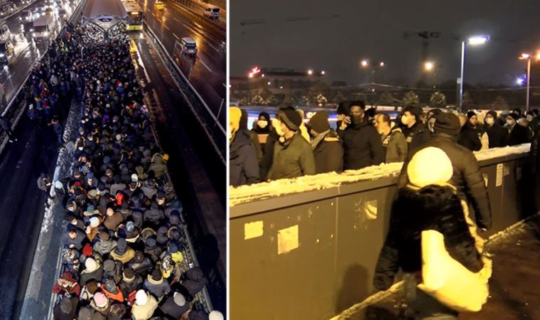 Son dakika | Kar fırtınası vurdu: İstanbul'da metro kararı