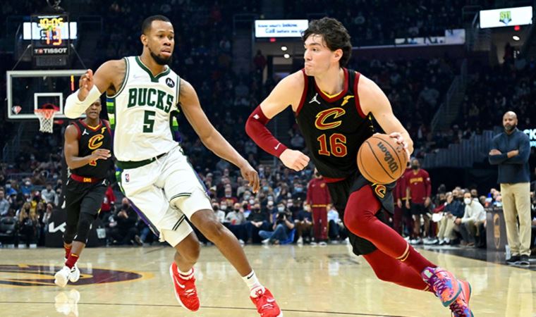 Cleveland Cavaliers'ın galibiyetine Cedi Osman'dan 23 sayılık katkı