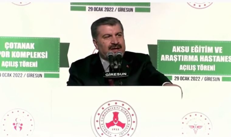 Sağlık Bakanı Fahrettin Koca: Gripte de aynı sayıda vatandaşımızı kaybediyoruz