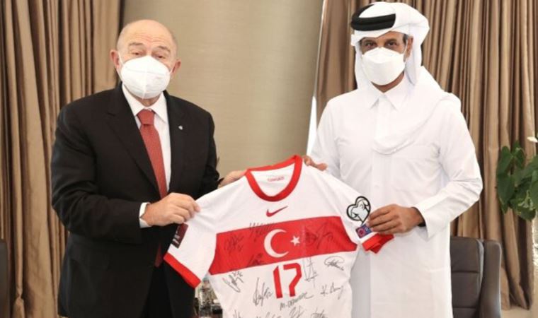 Nihat Özdemir'den, Al Thani'ye ziyaret