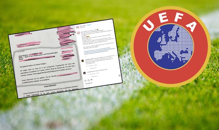 'Şampiyonlar Ligi pizzası' mahkemelik oldu: UEFA, telif hakkı davası açtı