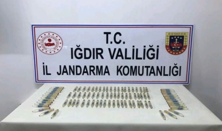 Iğdır'da 92 tüp yılan zehri ele geçirildi