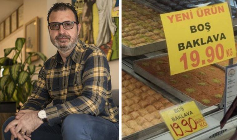 Can Yılmaz'dan 'boş baklava' paylaşımı: 'İçeriği yiyenin hayal gücüne bırakılmış harika bir deneyim'