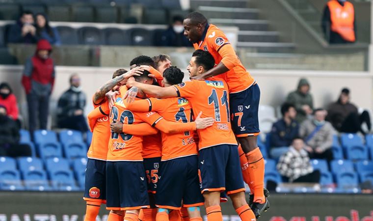 Başakşehir, sahasında Gaziantep FK'yı 2-0 yendi