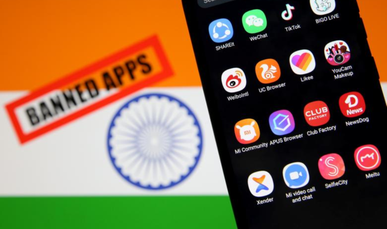 India bans 54 Chinese mobile apps