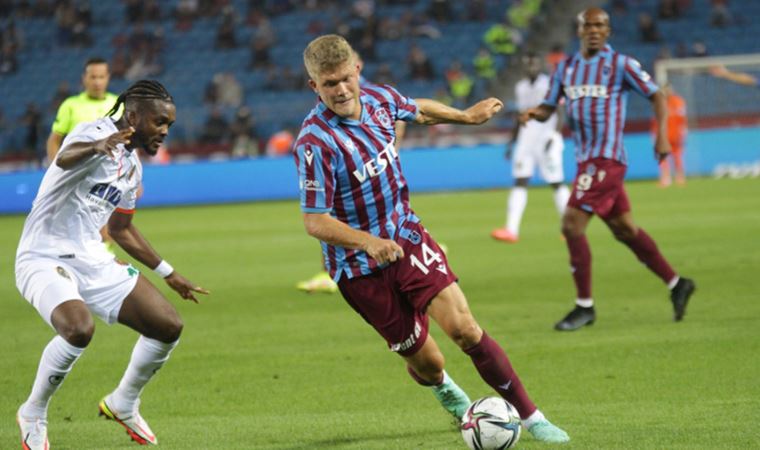 Trabzonspor ile Aytemiz Alanyaspor 12. randevuda