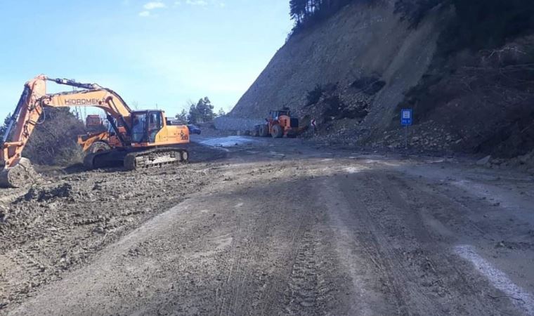 Çatalzeytin - Kastamonu karayolu ulaşıma kapandı