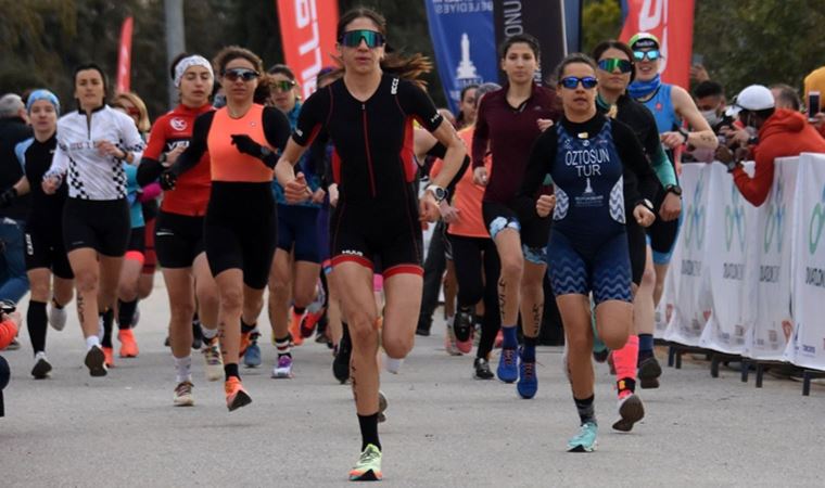 'Spor kenti İzmir' hedefinde ilk duatlon gerçekleşti