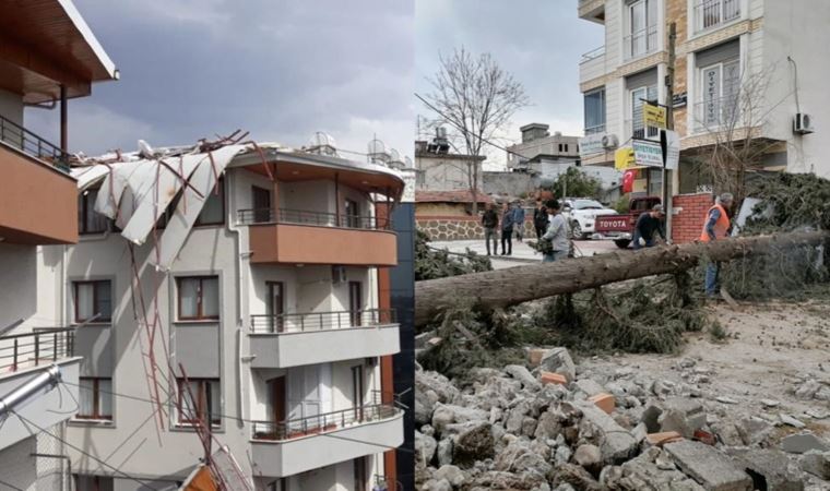 Hatay'da fırtına; Dörtyol'da okullar tatil, İskenderun Limanı'nda işlemler durdu