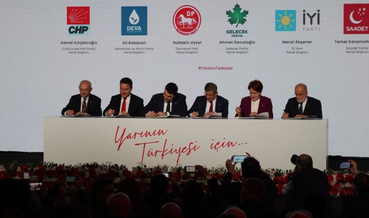 Six Turkish opposition parties reached consensus over the post-election regime