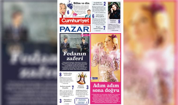 Cumhuriyet Pazar yepyeni içerikleriyle bu hafta da sizlerle! (05 Şubat 2022)