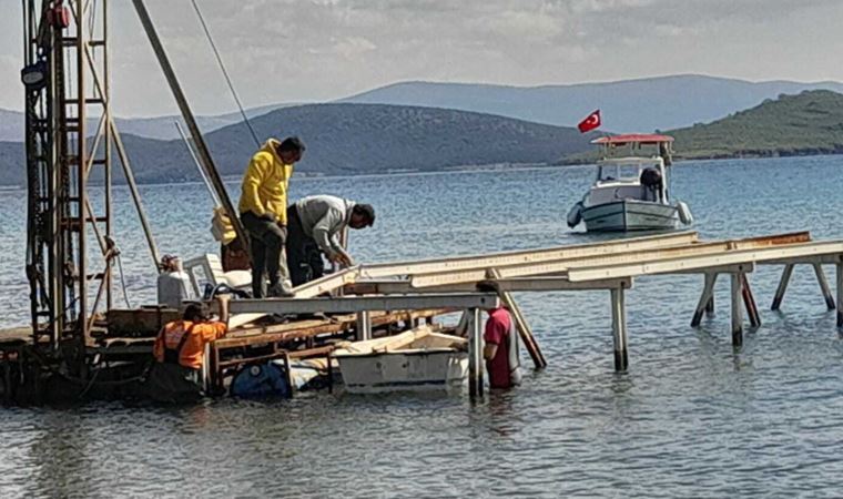 Bodrum'da kaçak yapılar yıkılıyor