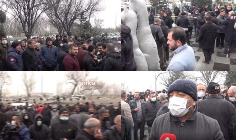 Şoförler ayakta... Ankara'da akaryakıt zammını kontak kapatarak protesto ettiler