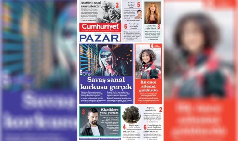 Cumhuriyet Pazar yepyeni içerikleriyle bu hafta da sizlerle! (12 Mart 2022)